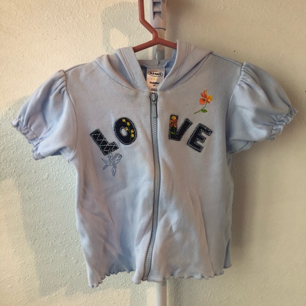 Old Navy Hooded Short Sleeve 2T